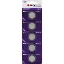 Photo Knopfzelle cr 2032 3 v 5 St. Lithium - Agfa