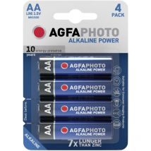 Photo Power LR6 Mignon (AA)-Batterie Alkali-Mangan 1.5 v 4 St. - Agfa