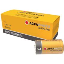 Photo Professional LR14 Batteria 1/2 Torcia Alcalina/manganese 1.5 v 10 pz. - Agfa