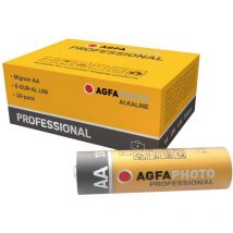 Photo Professional Pile LR6 (aa) alcaline(s) 1.5 v 10 pc(s) - Agfa