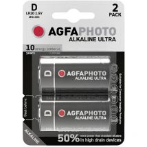 Photo Ultra LR20 Mono (D)-Batterie Alkali-Mangan 1.5 v 2 St. - Agfa