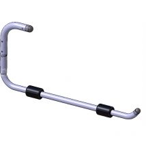 Gancio pieghevole lungo Mottez H.35 x L.75 x P.2,5 cm Mottez