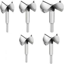 Aafgvc - Promotion, 5 pcs Mèches Bois, Fraise à Bois, φ35mm 40mm 45mm 50mm 60mm forets en alliages de haute qualité pour faire la décoration, les