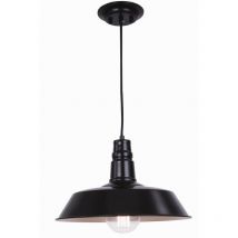 Agios Dome Deckenpendel 1 Licht Stahl Schwarz