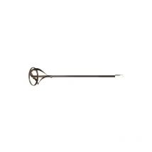Agitateur circulaire 100mm jaune chrome avec bague