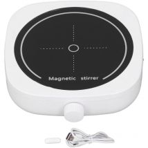 Agitateur Magnétique de Capacité 2L, Mini Mélangeur Magnétique Chauffant Mélangeur de Liquide Magnétique usb Malaxeur de Liquide pour le Brassage/la