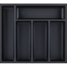 Besteckeinsatz Sky 400/50 Kunststoff schwarz - Agoform