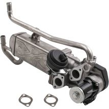 Agr Kühler Abgasrückführung for Audi A1 vw Polo Skoda Fabia Seat Ibiza 1.6 tdi 03L131512AS 3L131512AN AGR-Kühler AGR-Ventil 3L131512BA 3L131512CE