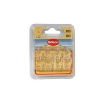 Mobois - Agrafe Maxiplis D.35 X12 Marron Blister