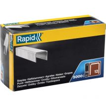 Agrafes en fil plat n°12/10mm - Boîte carton 5000 - (40100519) - Rapid