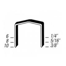 Agrafe stcr - h. 8 mm Bostitch Boîte de 5000 - STCR501908Z
