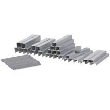 Agrafes et clous - 4000 pcs de 6 à 15 mm pour agrafeuse électrique - Utilisation universelle