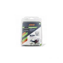Agrafes omega 20 aluminium x 1000 Edma