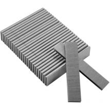 Agrafes type 90 (1,25 x 1,0 mm) de 25 mm de longueur en kit de 5000 pièces - Stahlwerk