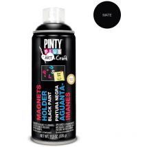 Pintura en spray pintyplus art & craft 520cc pintura aguanta-imanes negra pi104