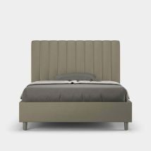 Modernes Französisches Doppelbett Mit Stauraum 140x200 Agueda F - Braun