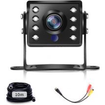 AHD & CVBS Caméra de Recul Câble 4 Broches Connecteur RCA étanche IP69 Camera de Recul Vision Nocturne Caméra de Recul pour