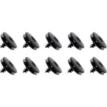10 Pièces Clips Universels pour Tapis de Sol de Voiture,Clips de Fixation pour Tapis de Voiture 3 en 1,Supports de Fixation pour Tapis de Sol de