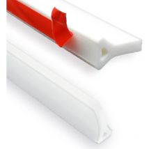 Ahlsen - 2 m Barrage deau seuil de silicone, Barrière de douche pliable, Bande de retenue deau pour seuil de porte de salle de bain avec séparation à
