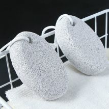 Ahlsen 2 Pcs Natural Pumice Stone Feet Care Cornea Hard Skin Removal for Feet and Hands Natural Foot Scrub to Remove Dead Skin large