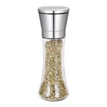 2 Pièces Ensemble de Moulins à Sel et Poivre en Acier Inoxydable, Poivre en Céramique de Qualité Supérieure avec Grosseur Réglable Moulin a Sel