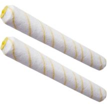 2 pièces Manchons de rouleau de 20 pouces, rouleau de peinture professionnel, Manchon de rouleau de peinture en microfibre, pour peindre les murs et