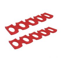 2 Pieces Range Bouteille Support Bouteille Frigo Tapis Frigo Range Bouteille Vin Range Bouteille Eau Porte-Bouteille en Silicone Porte Bouteille