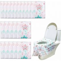 20 Pcs Protege Toilette Jetable Protection wc Housses Siège de Toilettes Emballage Individuel Portable pour Toilettes Publiques Voyage Enfant - Ahlsen