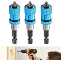 3Pcs Porte-Embout pour Cloison Sèche Bit pour Cloison Sèche Magnétique Tige,Embout Visseuse, pour Visseuse sans Fil Et Perceuse à Main - Ahlsen