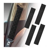Ahlsen 4 Pcs Ceinture de Sécurité en Polyester Protection Ceinture de Sécurité Ceinture de Sécurité Voiture Protège Ceinture de Sécurité Ceinture