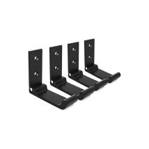 4 pièce Crochets Muraux Pliables,Support mural pliable Le Bureau, Support De Suspension De Casque De Jeu Pliable, Support De Casque Réglable En