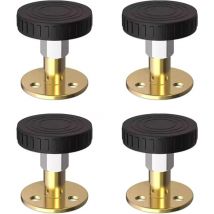 4 Pièces Stabilisateur Tete de Lit Butée Anti-Secousse pour Cadre de Lit, Tête de lit, Chevet, Armoires, Canapés Fixateur Tete de Lit Bouchon Cadre