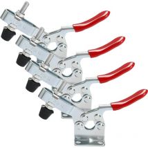 Ahlsen - 4pcs Pince à Genouillère, dispositif de serrage à genouillère, outil à main, capacité de maintien environ 90 kg