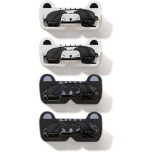 4PCS Rangement Lunette de Soleil,Porte Lunettes,Boite a Lunette Mural,Porte Lunettes Suspendre Décoration D'intérieur Porte Lunettes