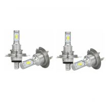 4X H7 led 6500K Super Blanc 80W 1000LM Kit Antibrouillard Kit Ampoules Feux de Croisement - Ahlsen