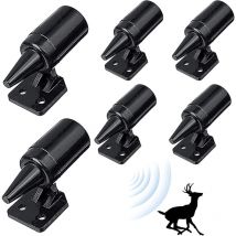 6 Pièce Aifflet de Cerf de Voiture, Dispositif d'avertissement de La Faune, Sifflets de Cerf Avertissement, Sifflet Ultrasons Ultra Son Anti-Gibier