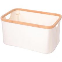 Ahlsen - linge pliable cassé Idéal comme panier de rangement pliable Panier à linge pliable en tissu Oxford Panier de rangement à linge pliable