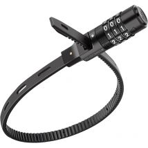 Antivol de vélo,Antivol pour Casque Vélo Moto Portable,Verrouillage à Vélo Antivol,Serrure de vélo portable,avec Code à 3 chiffres,pour Vélo Tricycle