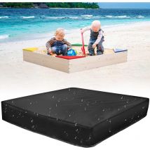 Ahlsen - Bâche Bac à Sable,Étanche Bac à Sable,Housse de Bac à Sable,Couverture de Bac à Sable,avec Cordon de Serrage,Auvent de Bac à Sable