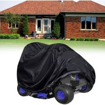 Bâche de protection pour tondeuse à gazon Oxford - Protection uv - Étanche à la poussière et aux intempéries - Pour tondeuse à gazon, tracteur - 183