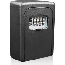Ahlsen - Boite a clefs securisee Exterieur avec Code à 4 Chiffres Réinitialisable, Murale boîte à clés étanche et antirouille, Boite à clé sécurisée