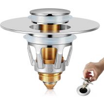 Bonde de Lavabo, onde Lavabo Pop Up, Universelle Bonde Lavabo Salle de Bain - Ahlsen