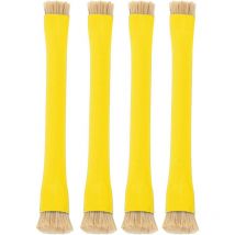 Ahlsen - Brosse Antistatique, Brosse de Nettoyage de téléphone Portable à Double tête 4PCS, Poils durs, Antistatique antidérapant, poignée isolée,