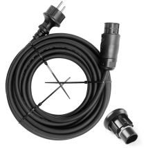 Cable Micro Onduleur 3M, Betteri BC01 Câble De Raccordement Réseau vers Prise Schuko, Cordon dalimentation en Caoutchouc pour Micro-onduleur - Ahlsen