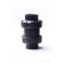 Ahlsen - Clapet anti retour a boule clapet piscine clapet antiretour anti refoulement pvc vanne soupape anti retour (Diamètre intérieur 32mm)