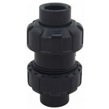 Ahlsen - Clapet anti retour a boule clapet piscine clapet antiretour anti refoulement pvc vanne soupape anti retour (Diamètre intérieur 50mm)