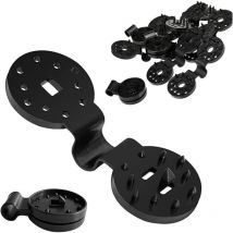 Ahlsen - Clips en Plastique Filet dOmbrage, 50 Pièces de Clip de Filet dOmbrage pour Écran de Clôture Filet dOmbrage Tissu de Protection Contre Le