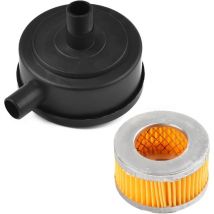 Ahlsen - Filtre a Air Compresseur, Accessoire Compresseur à Air 20 mm, Filtres de Compresseur d'air Silencieux pour les Compresseurs à Piston