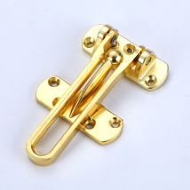 Gardien de Porte Verrou, Entrebailleur de Porte d'entrée Verrou Porte Coulissante Serrure Sécurité en Acier Inoxydable pour Domicile Maison Hôtel