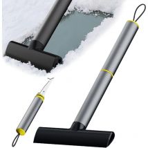 Grattoir à Glace pour Voiture, Grattoir à Glace pour Pare-Brise De Voiture, Amovible, 2 En1 Grattoir à Glace, Outil pour DéGivrer Et DéNeiger Le